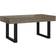 vidaXL Gris Et Noir 90x45x40 cm MDF Table Basse