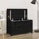 vidaXL Black Settee Bench