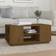vidaXL Honey brown Solid Wood Pine Coffee Table