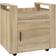 vidaXL Kontorvogn 60 x 45 x 60 cm Konstrueret Træ Sonoma-Eg Skrivebord 60x60cm