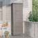 vidaXL Armoire De Rangement Jardin Gris 59x40x180 cm Résine Tressée