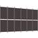 vidaXL 6-panels stof Rumdeler 300x180cm