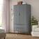 vidaXL Molde Grey Garderob 90x175cm