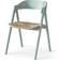 Findahls Mette Beech/Green Köksstol 75cm