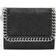 Stella McCartney Elegant Flap Plånbok Med Kedjetrim - Black