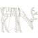 Star Trading Atja Silhouette Reindeer White Jullampa 64cm