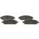 Bosch Brake Pad Set BP1278