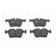FERODO Brake Pad Set Disc Brake Premier Eco Friction FDB4487