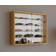 VCM Wooden Hanging Display Case Mandosa L Glass Cabinet