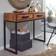 Wohnling I Massivt Træ Metal 90 x 76 x 36 cm Brun Konsolbord
