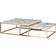 Wohnling Designer Tavolino 75x75cm 2pcs