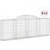 vidaXL Cesti Gabbioni Ad Arco 12 pz 300x30x100/120 cm Ferro Zincato