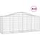 vidaXL Gabionkurver Buede 10 Stk 200 x 50 x 80 cm