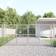vidaXL Cancello da Giardino Rete Argento 300x175 cm Acciaio Zincato 300x200cm