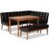 Baxton Studio Sanford Dining Set 27.5x47.2" 4