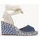 Chloé Espadrille-Sandalen Piia aus Denim blau