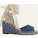 Chloé Espadrille-Sandalen Piia aus Denim blau