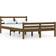 vidaXL Bedframe Massief Hout Honingbruin 140x190 cm