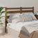 vidaXL Bed Honey Wood Pine Headboard