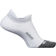 Feetures Elite Light Cushion No Show Tab - White