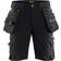 Blåkläder 1988 4-Way Stretch X1900 Craftsman Shorts - Black