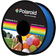 Polaroid Rouge transparent 1 kg PLA filament cartridge (3D)