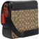 Coach Sprint Map Bag 25 in Signature Jacquard - Black Antique Nickel/Khaki/Black Multi