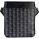 Lacoste The Blend Slimline Satchel - Monogram Noir Gris