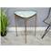 Walker Edison Folding Retro Style Side Small Table