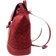 Coach Dempsey Signature Jacquard Logo Patch Backpack - Red Apple