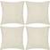 vidaXL 131566 Cushion Cover Beige (80x80cm)