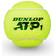 Dunlop ATP Bote De Pelotas amarillo - 3 Pelotas