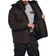 Cat Men's Heavy Insulated Parka - Coffee Bean