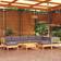 vidaXL 10-tlg. Lounge-Set