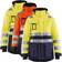 Blåkläder dame vinter parka, Hi-vis Gul/Marine