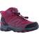 Hi-Tec Dark Rose/Fuchsia Blackout Mid Boots