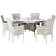 Mercer Alicante 6-Seater Stacking Outdoor Lounge Set