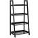 Actona Wally Bookcase with 4 Shelves Black Book Shelf