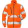 Fristads dame sweatshirt jakke 7427 SHV, Hi-vis Orange