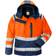 Fristads dame vinterjakke 4143 PP, Hi-vis Orange/Marine