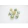 Gamegenic Set De 7 Dés Jdr Green Skull