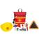 Small Foot Fire Department Backpack 12361