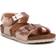 Birkenstock Riobirko Girls Copper Sandals - Metallic