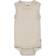 Joha Uld/silke stribet body Beige