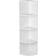 Vasagle 4 Tiers Corner Freestanding Storage Shelves LBC42WT Book Shelf