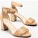 Clarks Deva Mae Camel Leather Tacones Bajos - Beige