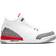 Nike Air Jordan 3 Retro Hall of Fame GS - White/Fire Red/Cement Grey/Black