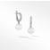 David Yurman Pearl and Pave Drop Earrings with Diamonds in Silver, 9mm, 0.6"L