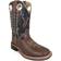 Smoky Mountain Boots Childrens Blaze Stitched Design Rubber Sole Square Toe - Brown/Black