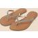 Accessorize Danielle Guldfarvede sandaler med perleremme Guld